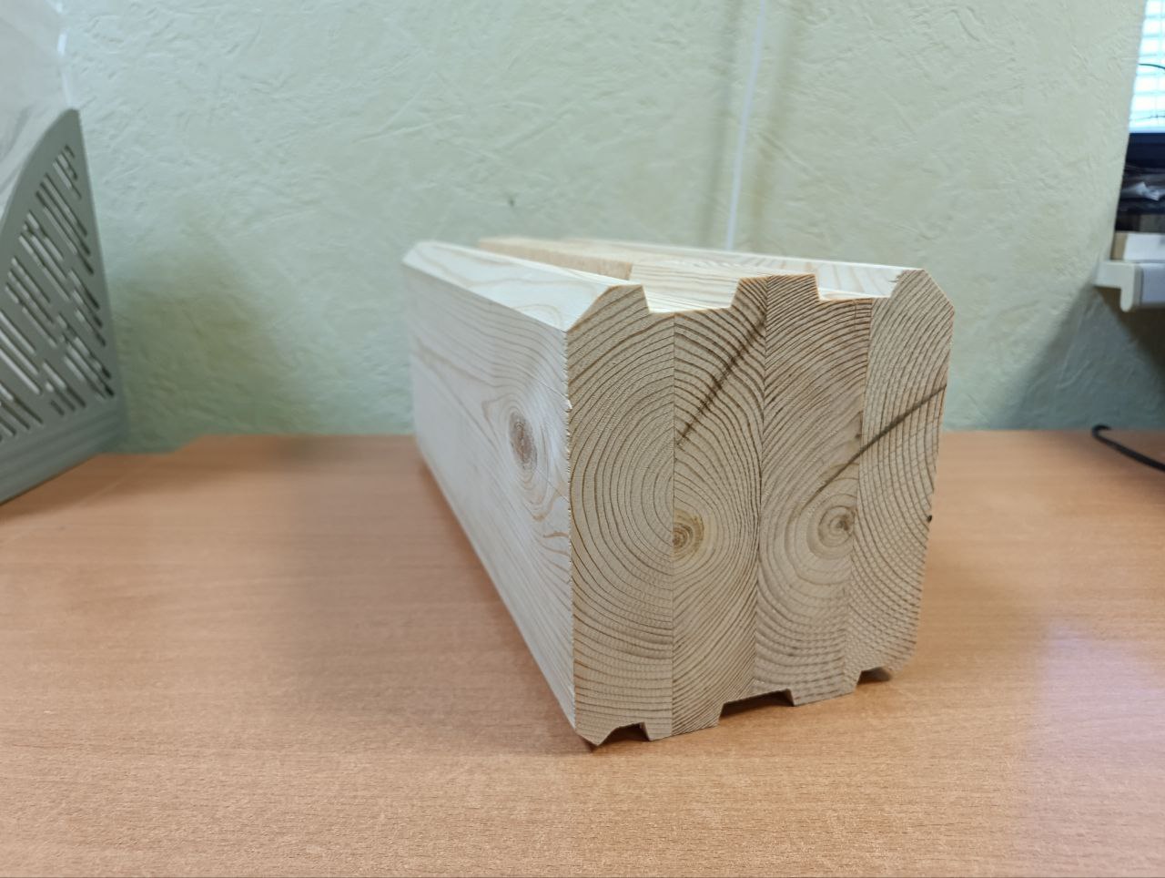 Тёплый брус Белтермо 160 на 180 мм для строительства домов в Москве и Московской области