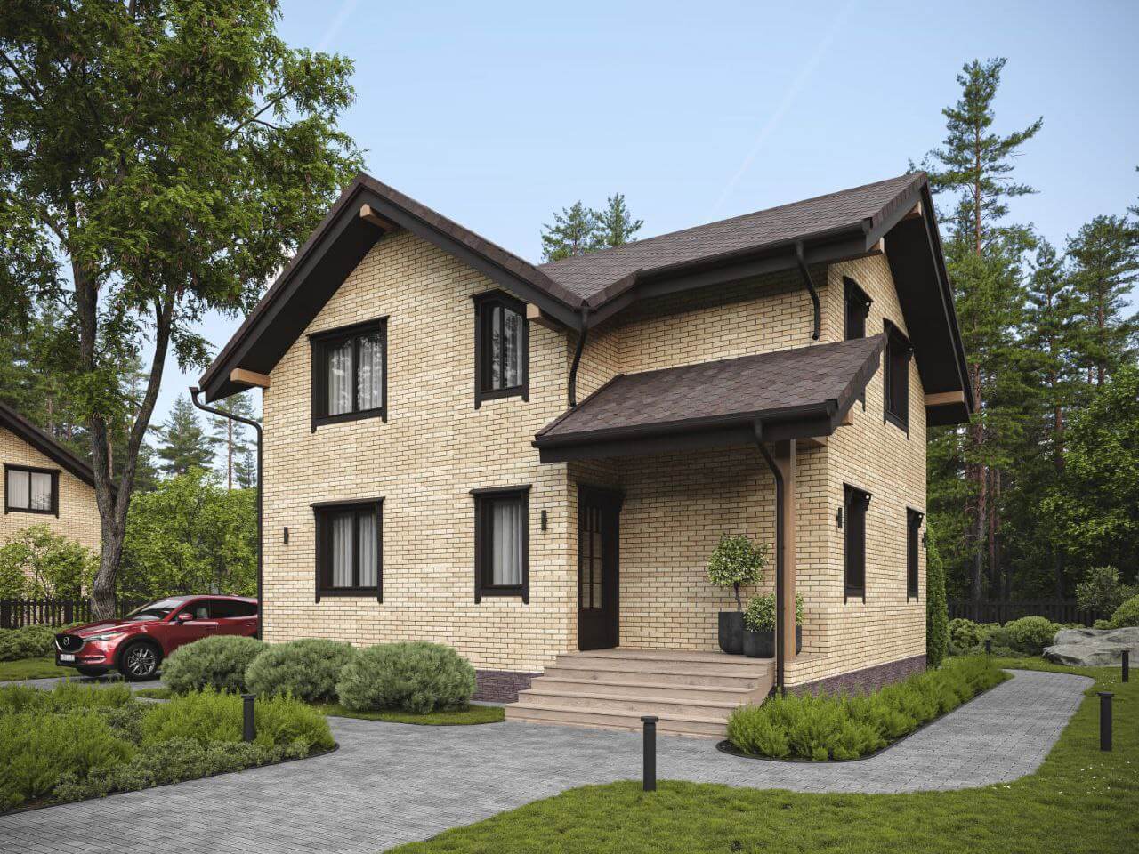 Загородный дом, 155 м²